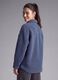 Blue sherpa shacket with buttons, relaxed fit &ndash; ALTAVIA STUDIO_1