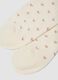 Calzini bianchi in tessuto elasticizzato con fantasia jacquard_2