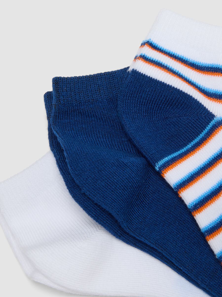Kids&rsquo; multicolour stretch cotton-blend socks multipack_2