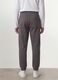 Grey organic cotton jogger trousers_3