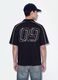 Black pure cotton oversized short-sleeve polo_3