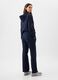 Blue cotton-blend trousers with drawstring and GAP logo_1