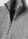Grey cotton-wool blend half-zip jumper_1