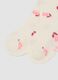 Tripack di calze lunghe rosa in cotone organico elasticizzato_1
