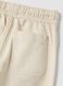 Pantaloni bianchi in twill di cotone elasticizzato regular fit_3