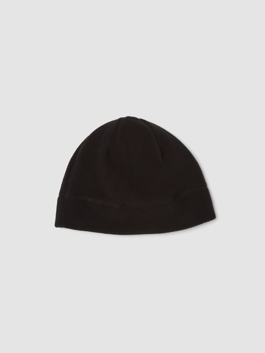 Black fleece beanie_0