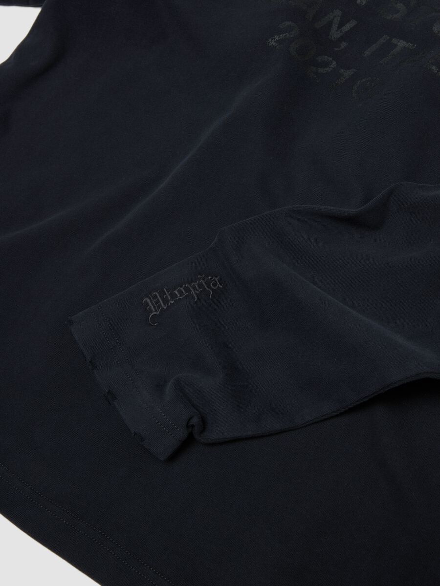 Double Longsleeve Sunfaded Black_7