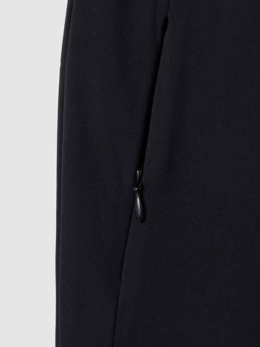 Black stretch leggings with zip pockets ALTAVIA STUDIO_7