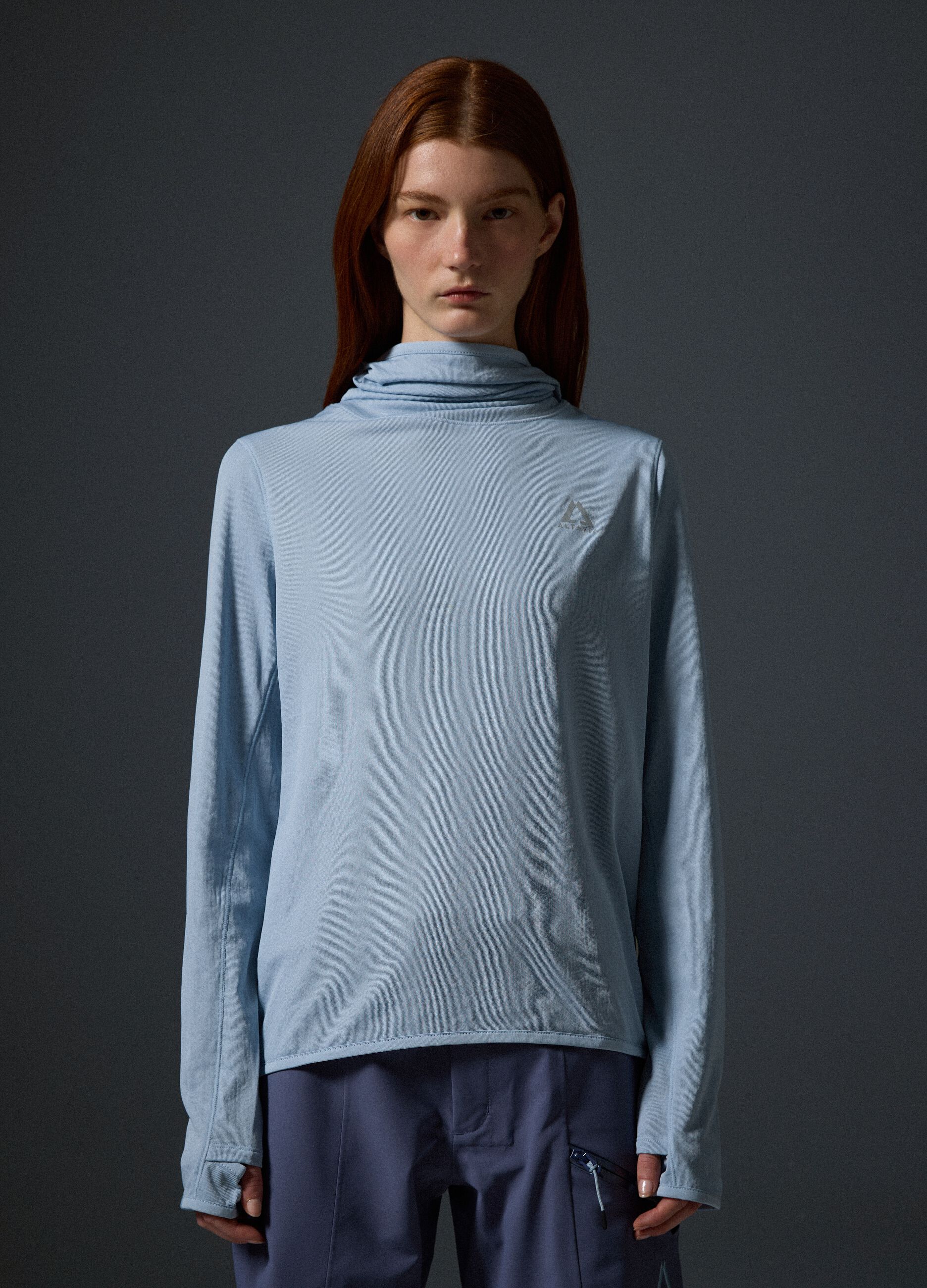 T-Shirt Traspirante con Cappuccio ALTAVIA WITH DEBORAH COMPAGNONI