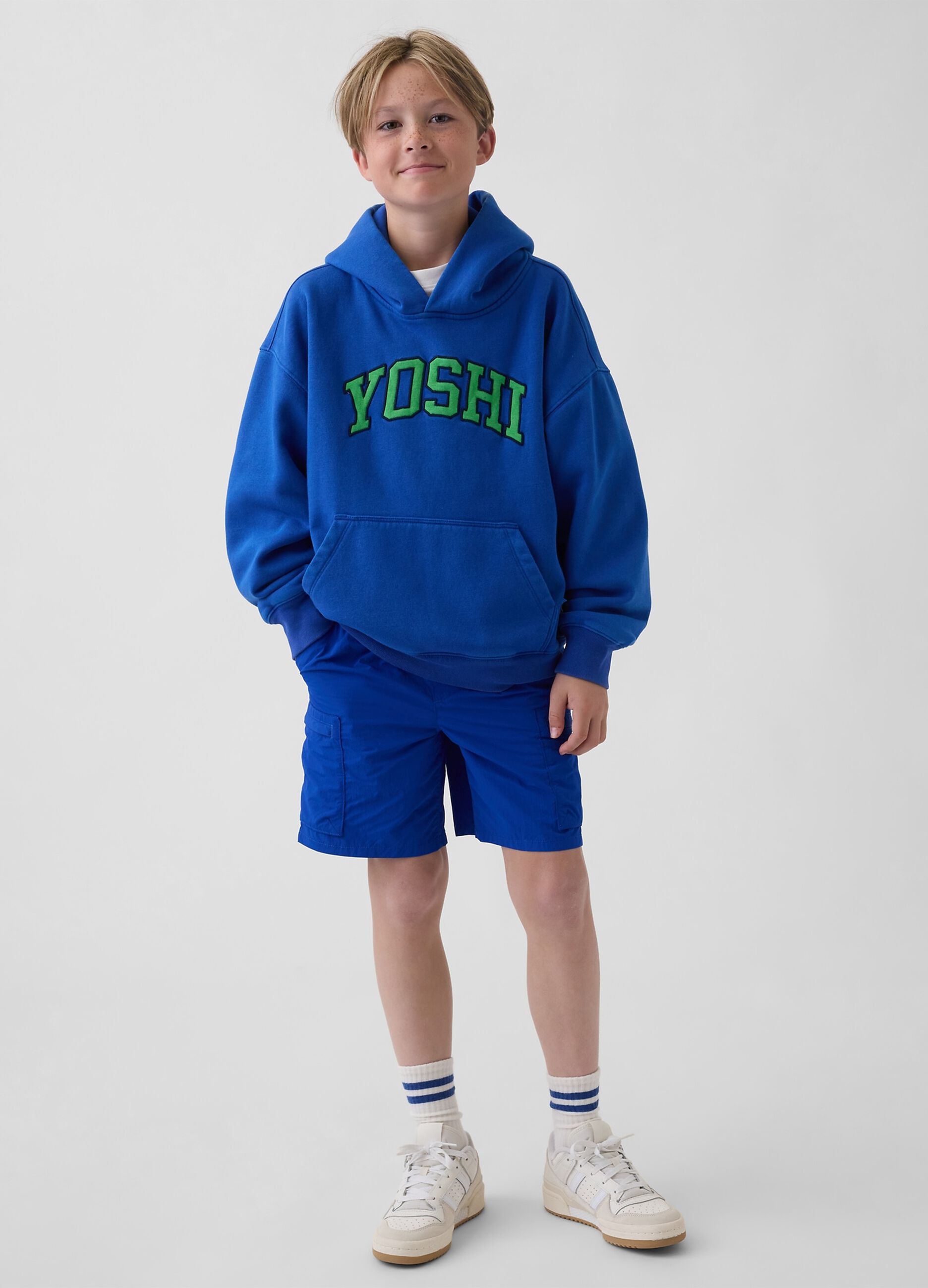 Super Mario Nintendo mixed-cotton hoodie