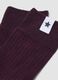 Purple ribbed stretch-cotton socks_1