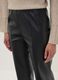 Leggings neri slim fit con vita regular ed elastico_2
