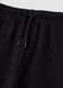 Black cotton culotte trousers_1