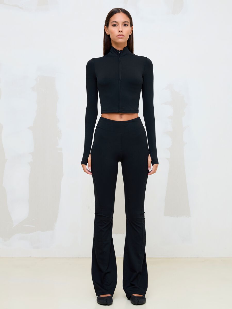 Black Fitted Full-Zip_4