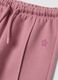 Pantaloni jogger viola in puro cotone_2