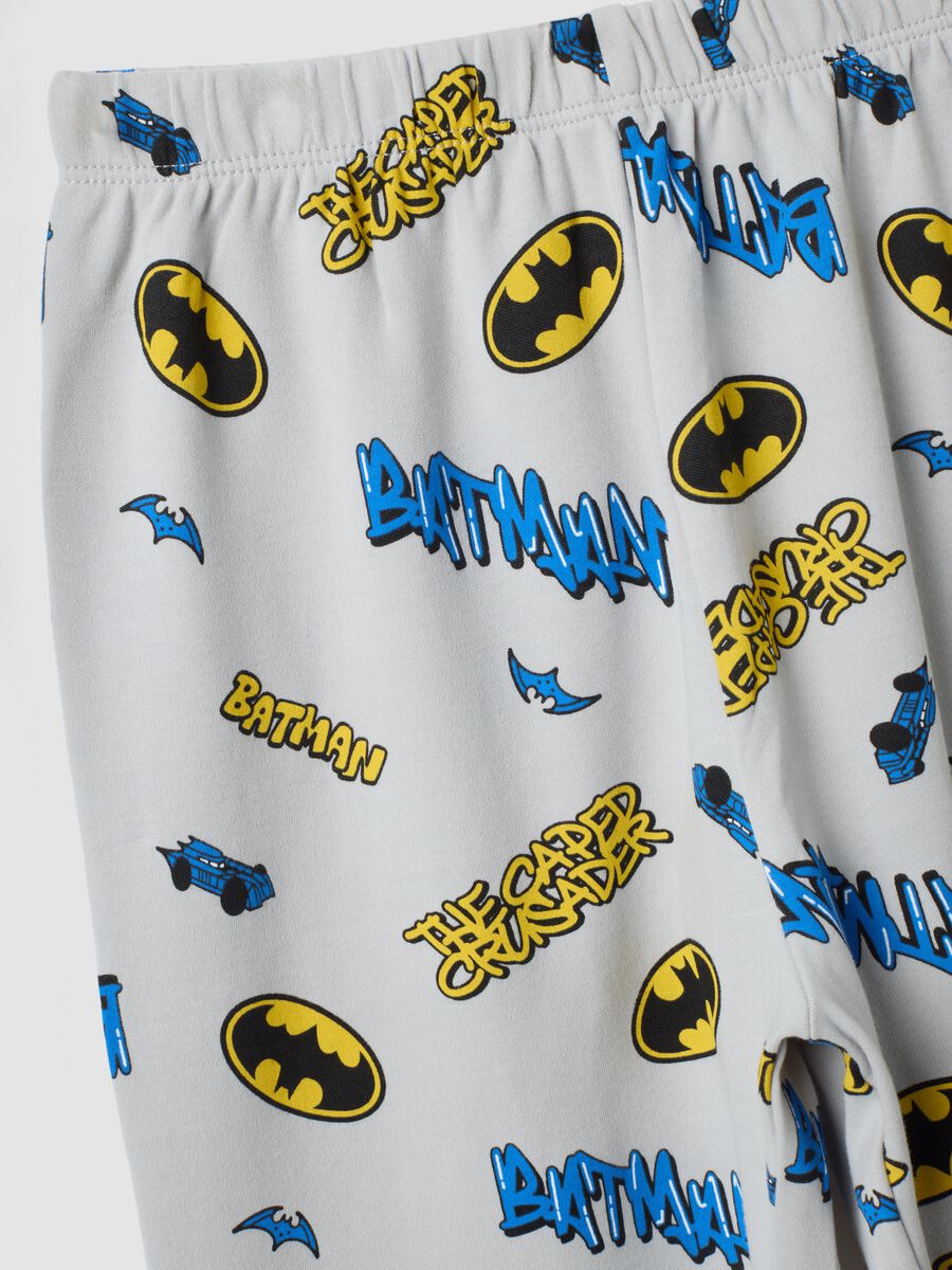 Multicolour Batman print pure organic cotton pyjamas_3