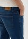 Men's Slim Fit Blue Denim Jeans_2