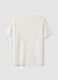 تي شيرت The Iconic Tee أبيض من قطن خالص بأكمام قصيرة وقصّة عادية_6