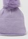Purple pom‑pom hat_1