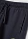 Pantaloni jogger grigi in puro cotone organico con stampa_3