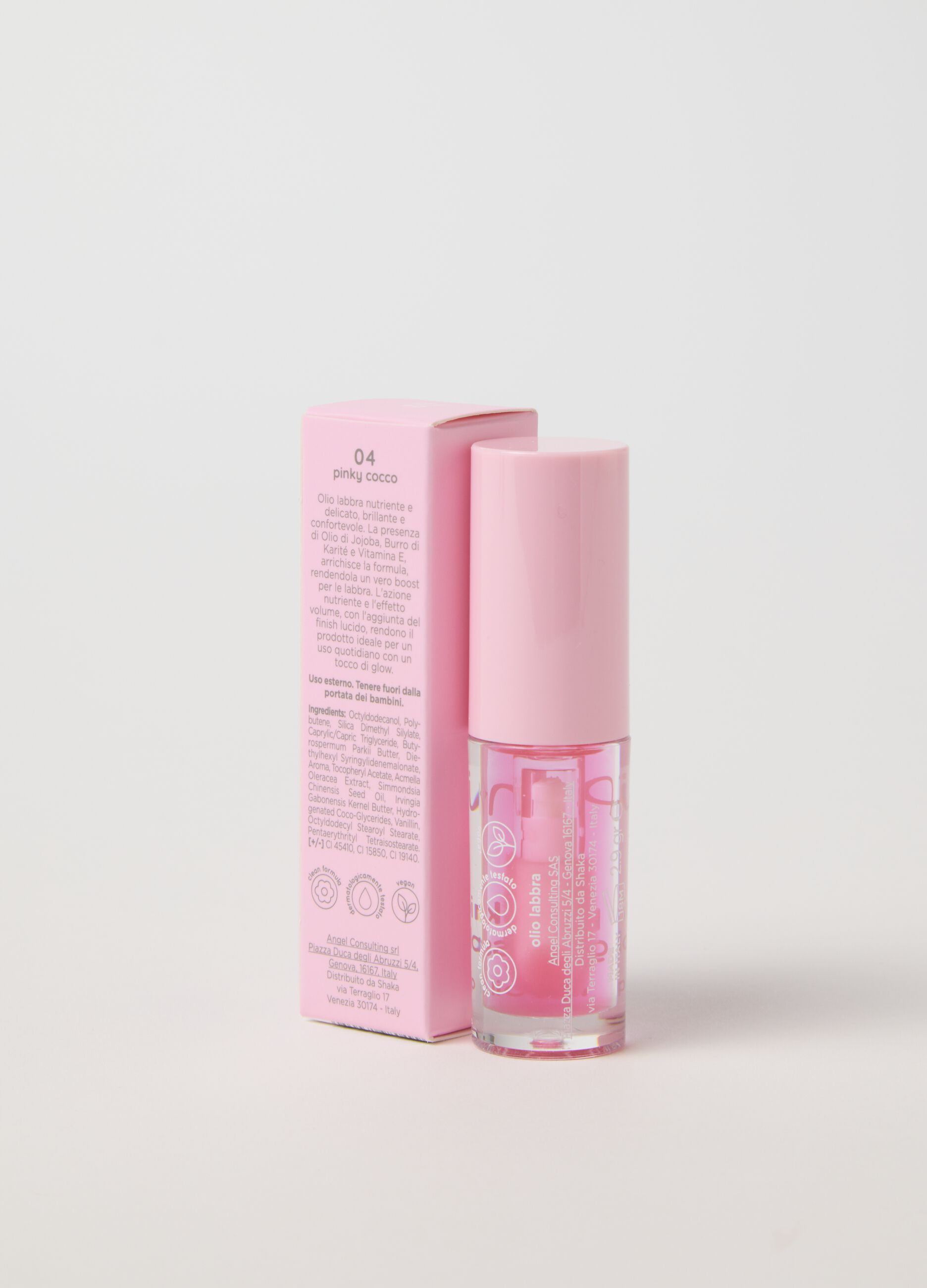 Pink Glass Lip Oil 04 PINK COCO