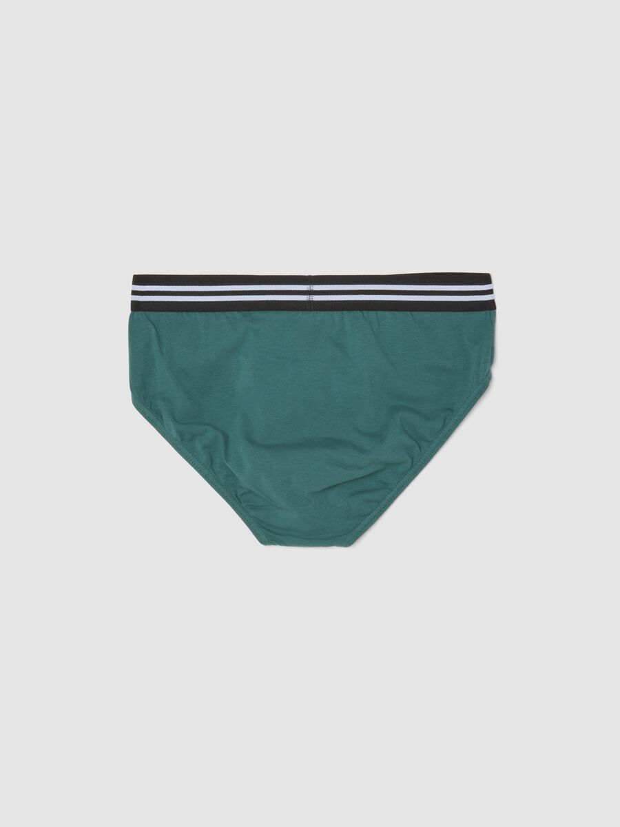 Multicolour 3-pack men&rsquo;s briefs in stretch organic cotton jersey_1