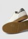 Casual white trainers with contrasting sole_2