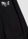 Girls&rsquo; black cotton-blend zip hoodie, regular fit_4