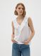 White Pure Viscose Oversized Blouse_0
