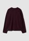 Red stretch-wool oversized cardigan_2