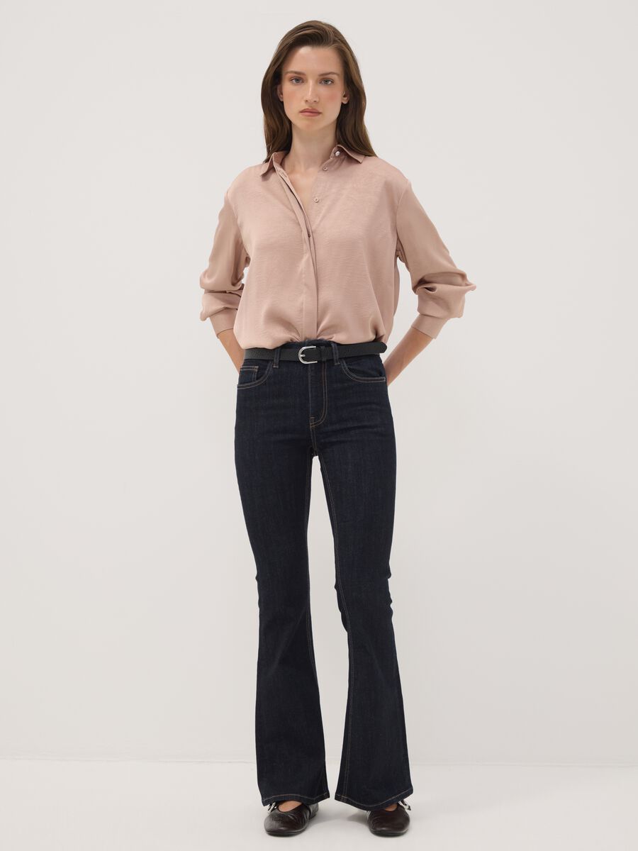 Pink regular-fit shirt with classic collar_2