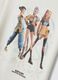 White stretch cotton T-shirt with K-Pop Demon Hunters print_3