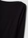 Black stretch viscose slim-fit T-shirt_6