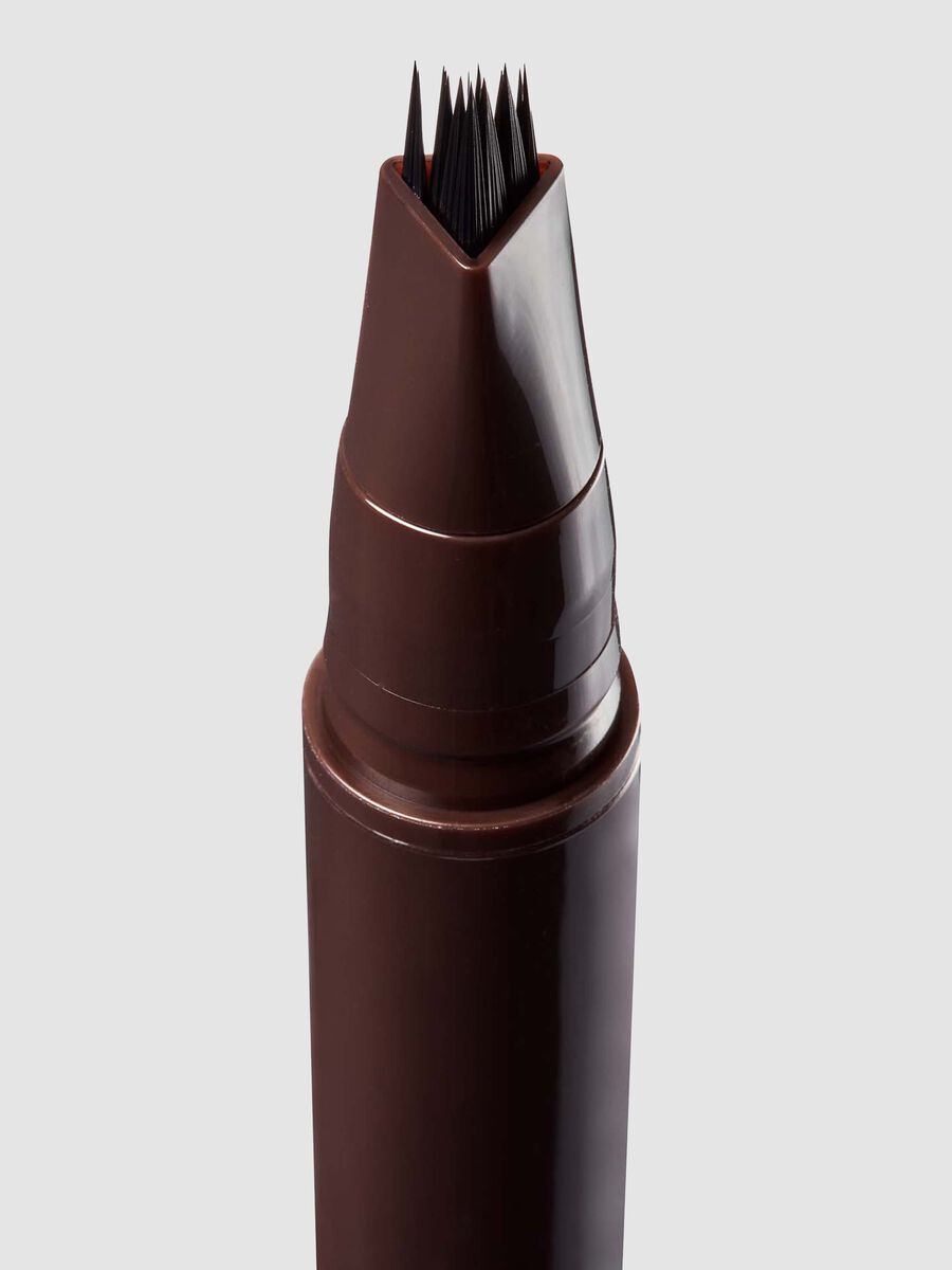 Fluffer Brow Brush Natural Brow Pen Dark Brown 0.5ml_2