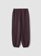 Pantaloni sportivi viola in tessuto soft-touch ALTAVIA STUDIO_6