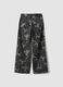 Wide Leg Denim Dark Camo_1