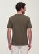 تي شيرت The Iconic Tee أخضر من قطن خالص بأكمام قصيرة وقصّة عادية_3