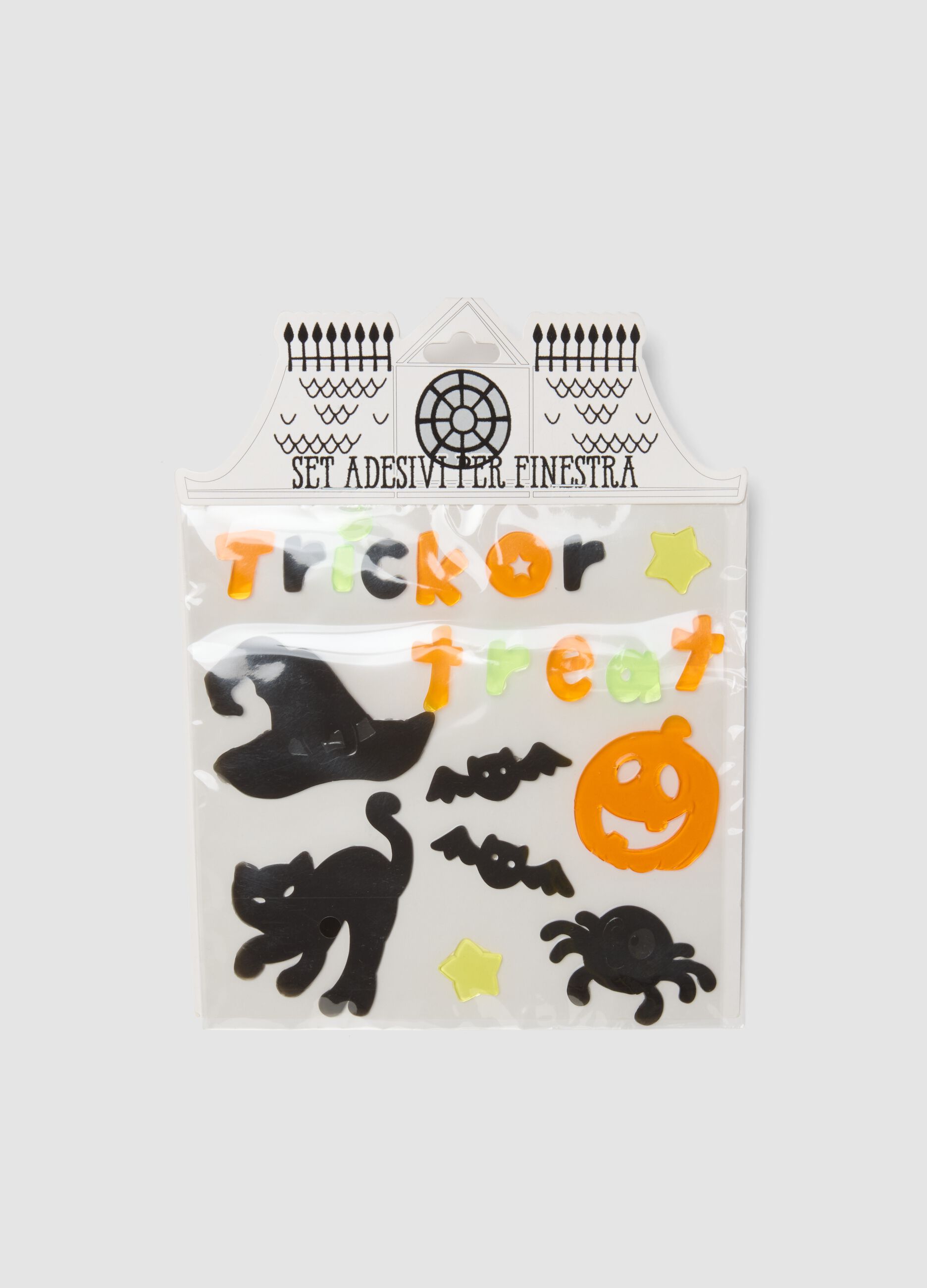 Multicolour Halloween Window Stickers