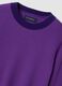 Maglia viola in pura lana girocollo_1