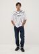 White pure cotton T-shirt with Nature slogan_1