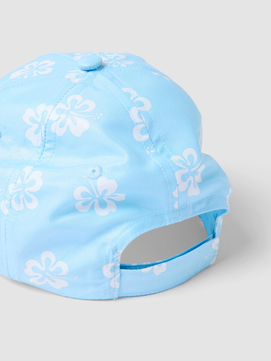 Girls' Blue Baseball Cap with Frozen Print_2