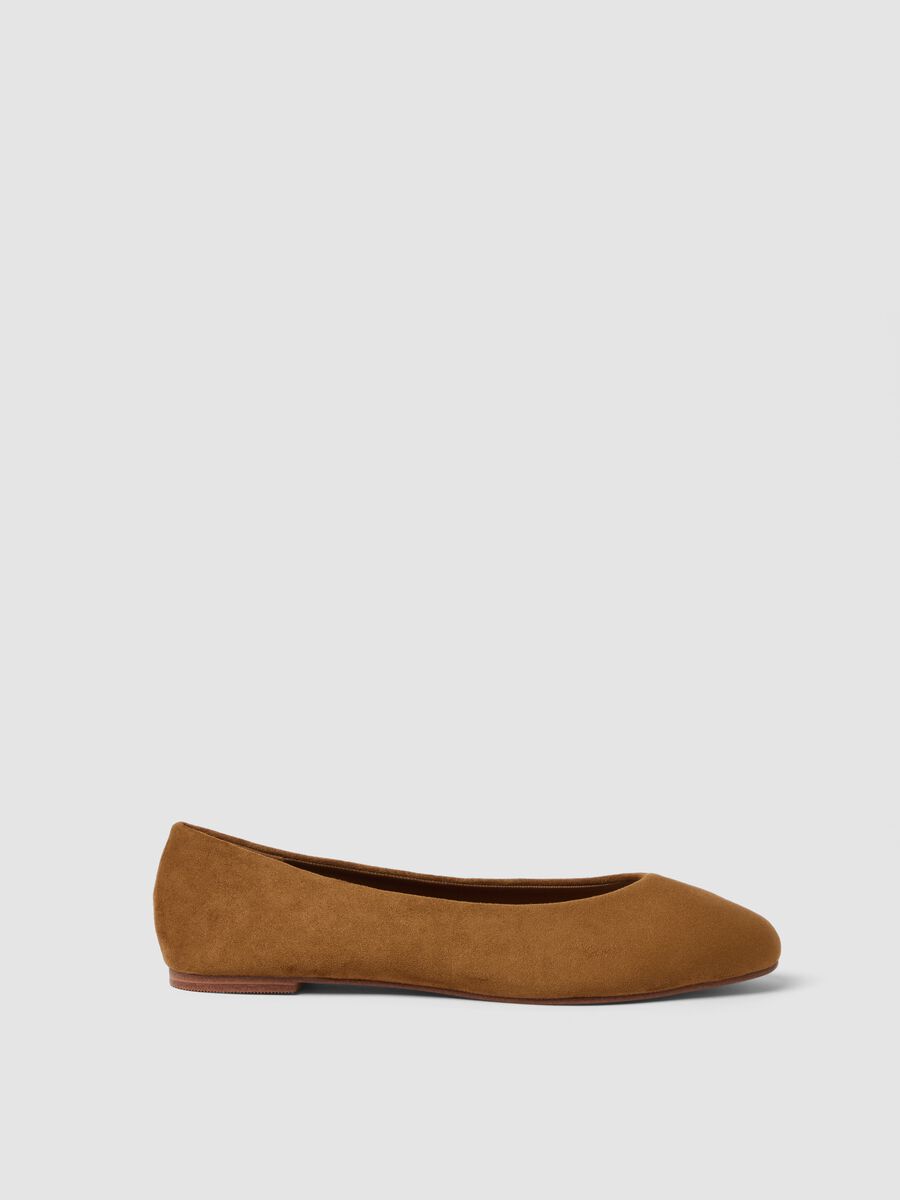 Classic brown ballet flats_0
