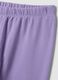 Pigiama viola in puro cotone organico con stampa teddy regular fit_3