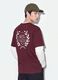 Red pure cotton cropped T-shirt with boxy-fit print_3