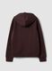 Brown cotton-blend regular-fit hoodie_5