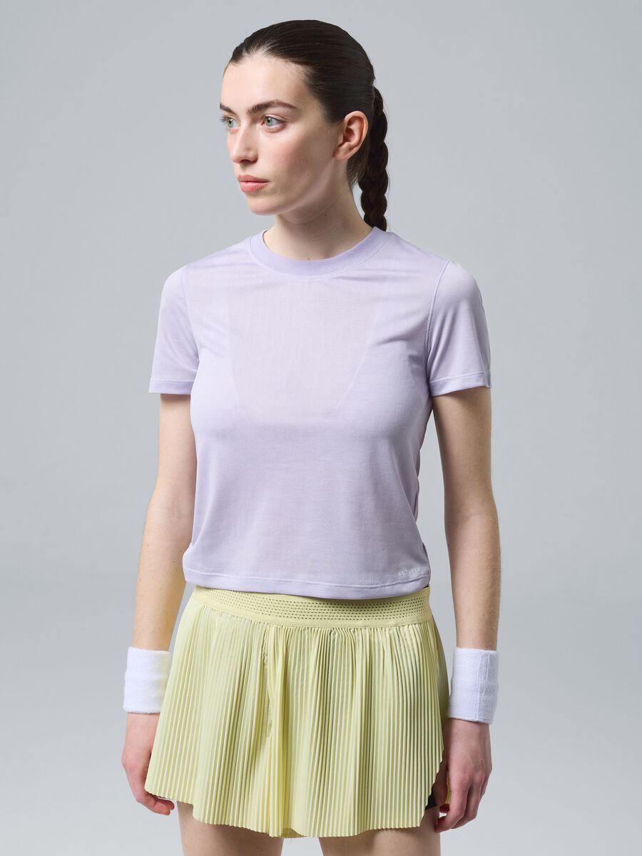 Purple technical sports T-shirt ALTAVIA COURT_1