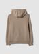 Breathable beige full-zip in 2-way stretch fabric_6