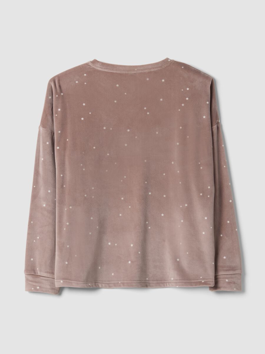 Pink stretch crew-neck top_6