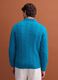 Maglia azzurra girocollo in misto lana con lavorazione jacquard_3