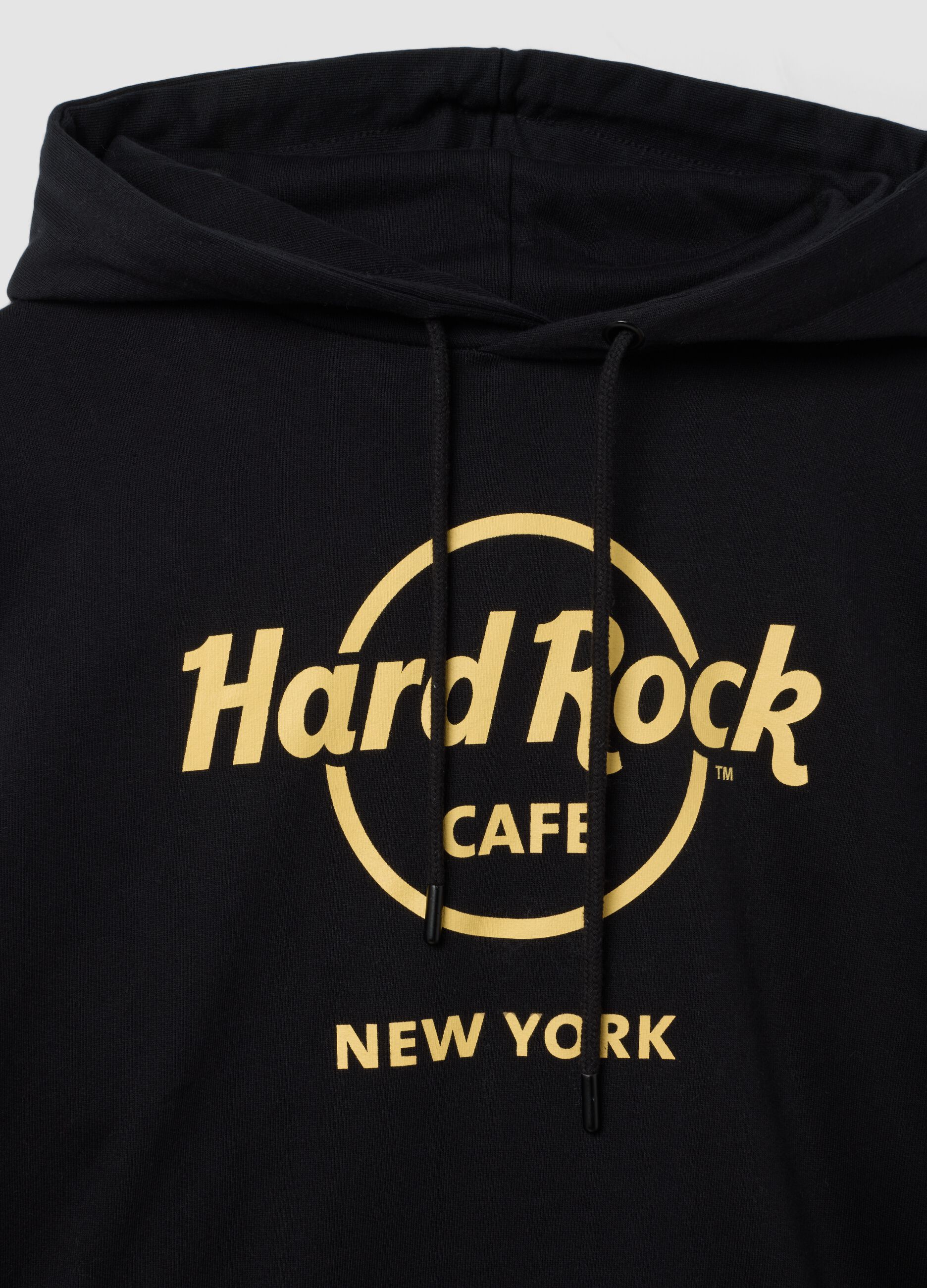 Blue pure cotton hoodie